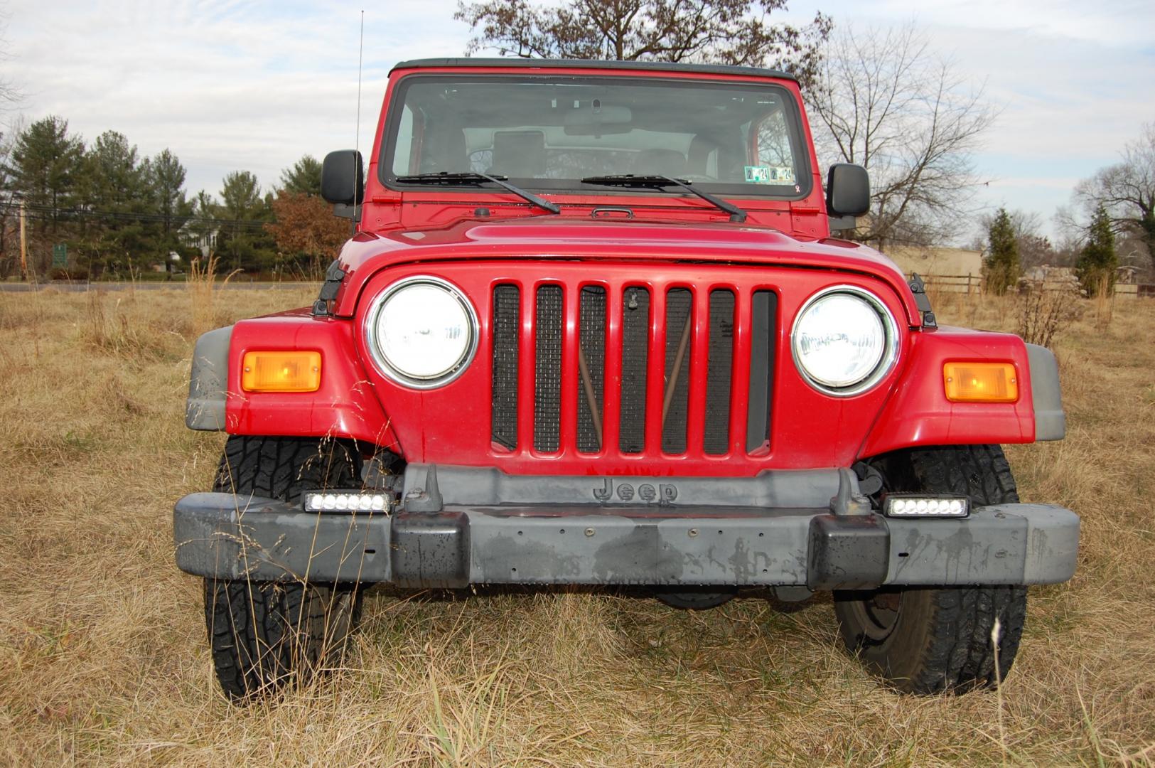 2004 RED /Grey Jeep Wrangler (1J4FA49S24P) with an 4.0 Liter 6 cylinder engine, Automatic transmission, located at 6528 Lower York Road, New Hope, PA, 18938, (215) 862-9555, 40.358707, -74.977882 - Very clean, great running 2004 Jeep Wrangler Sport.... 4 Wheel drive, 4.0 Liter in line 6 cylinder engine, automatic transmission, tilt wheel, dual front air bags, AC/Heat, Kenwood AM/FM/CD/USB/Aux/BT head unit, 15 " Alloy wheels, 4 Good Cooper Discoverer A/T tires, Hi Intensity headlamps, 2/24 Pa. - Photo#4